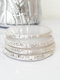 4 Dessous de verres Elégance Silver