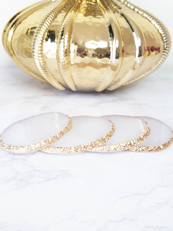 4 Dessous de verres Elégance Gold