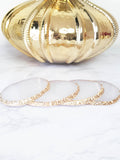 4 Dessous de verres Elégance Gold