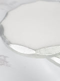 4 Dessous de verre Marbre Silver
