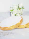 4 Dessous de verre Marbre Gold