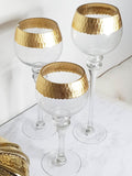 Set de 3 bougeoirs Gold