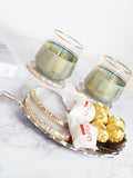 4 Dessous de verres Elégance Gold