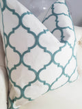 HOUSSE DE COUSSIN DOHA BLEU