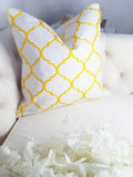 HOUSSE DE COUSSIN DOHA JAUNE