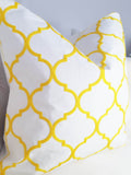 HOUSSE DE COUSSIN DOHA JAUNE