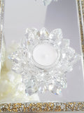 Bougeoir Lotus Cristal
