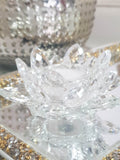 Bougeoir Lotus Cristal