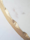 Présentoir 2 étages Marbre Gold