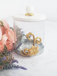 Pot Marbre Gold