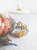 Pot Marbre Gold