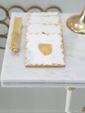 4 Dessous Marbre Gold