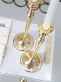 Bougeoir Martelé Gold