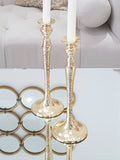 Bougeoir Martelé Gold