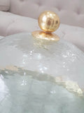 Cloche à gâteau Gold