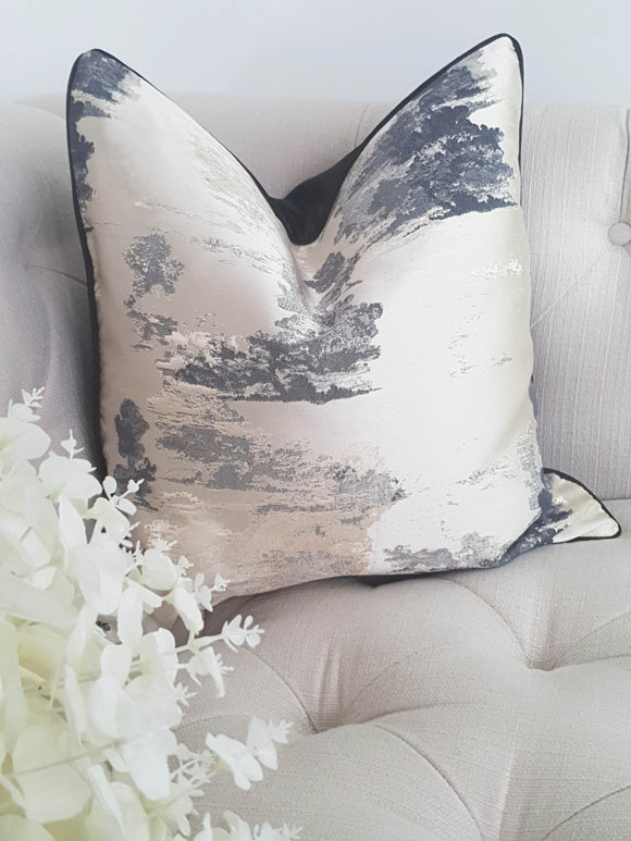 Housse de coussin Asra Black&Gold