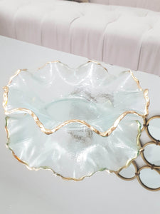 Plateau Coquillage contour gold