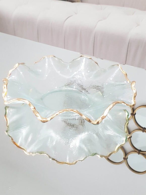 Plateau Coquillage contour gold